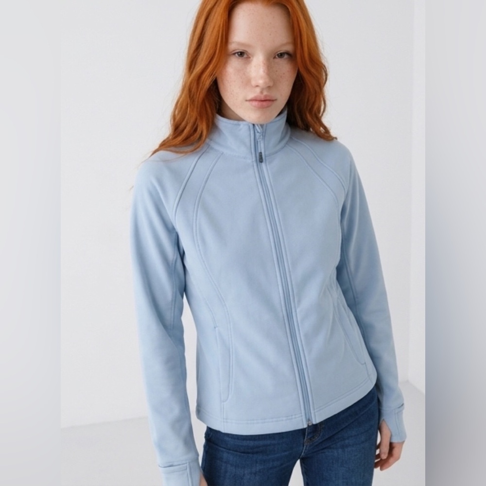 Black Diamond light blue utility jacket size medium